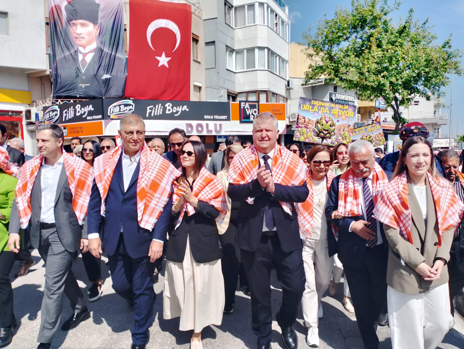 Urla Enginar Festivali 11. kez kapılarını açtı